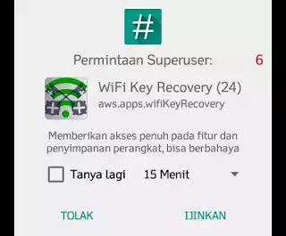 Cara Membobol dan Mengetahui Password Wifi Orang Lain Lewat Android - Wifi2Bkey2Brecovery 1